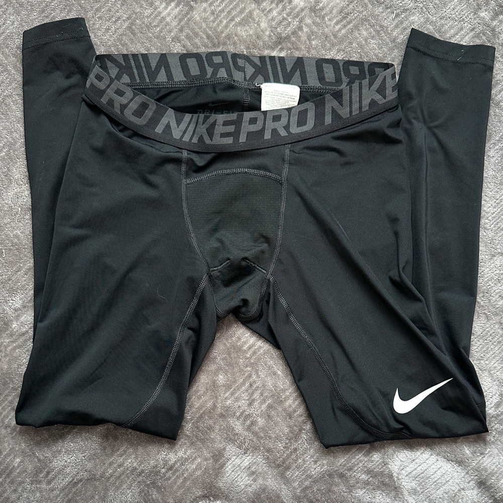 Nike mens Black Performance Leggings